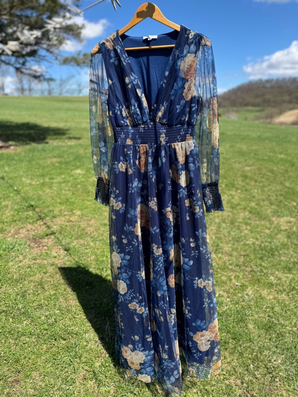 Baltic Born Layla Tulle Maxi Dress Large